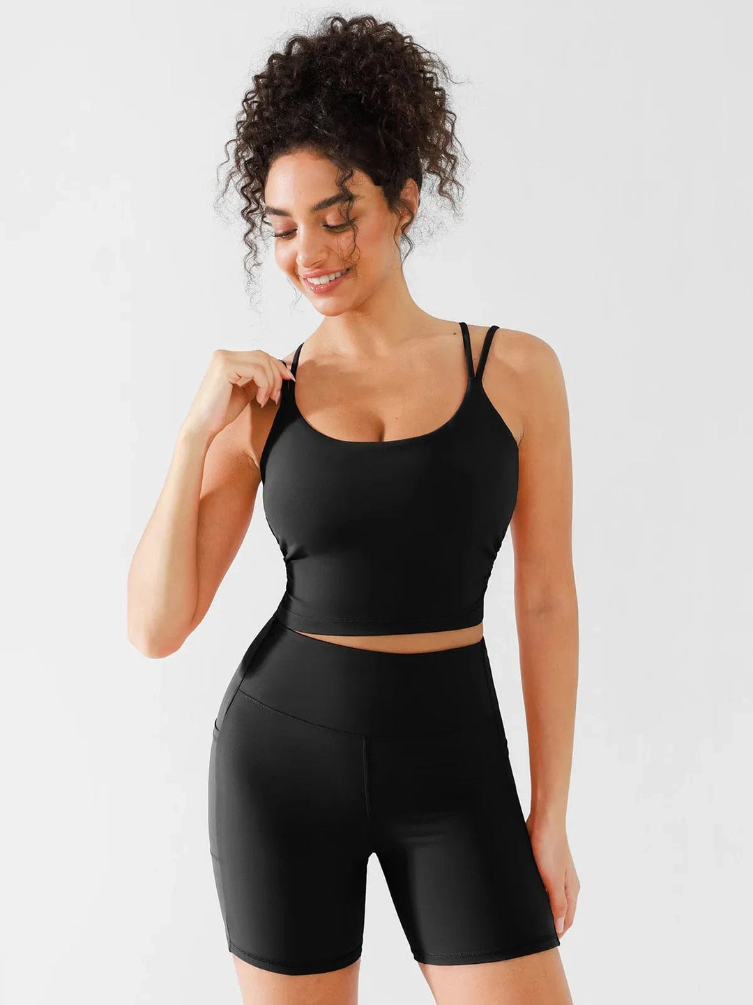 BRXL® Open Back Strappy Criss Cross Sports Bra