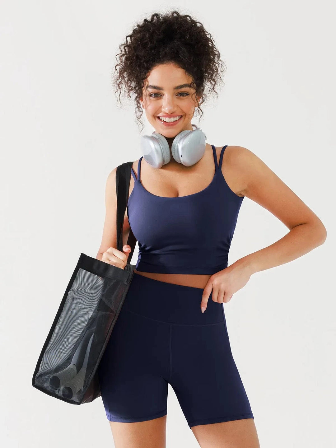BRXL® Open Back Strappy Criss Cross Sports Bra