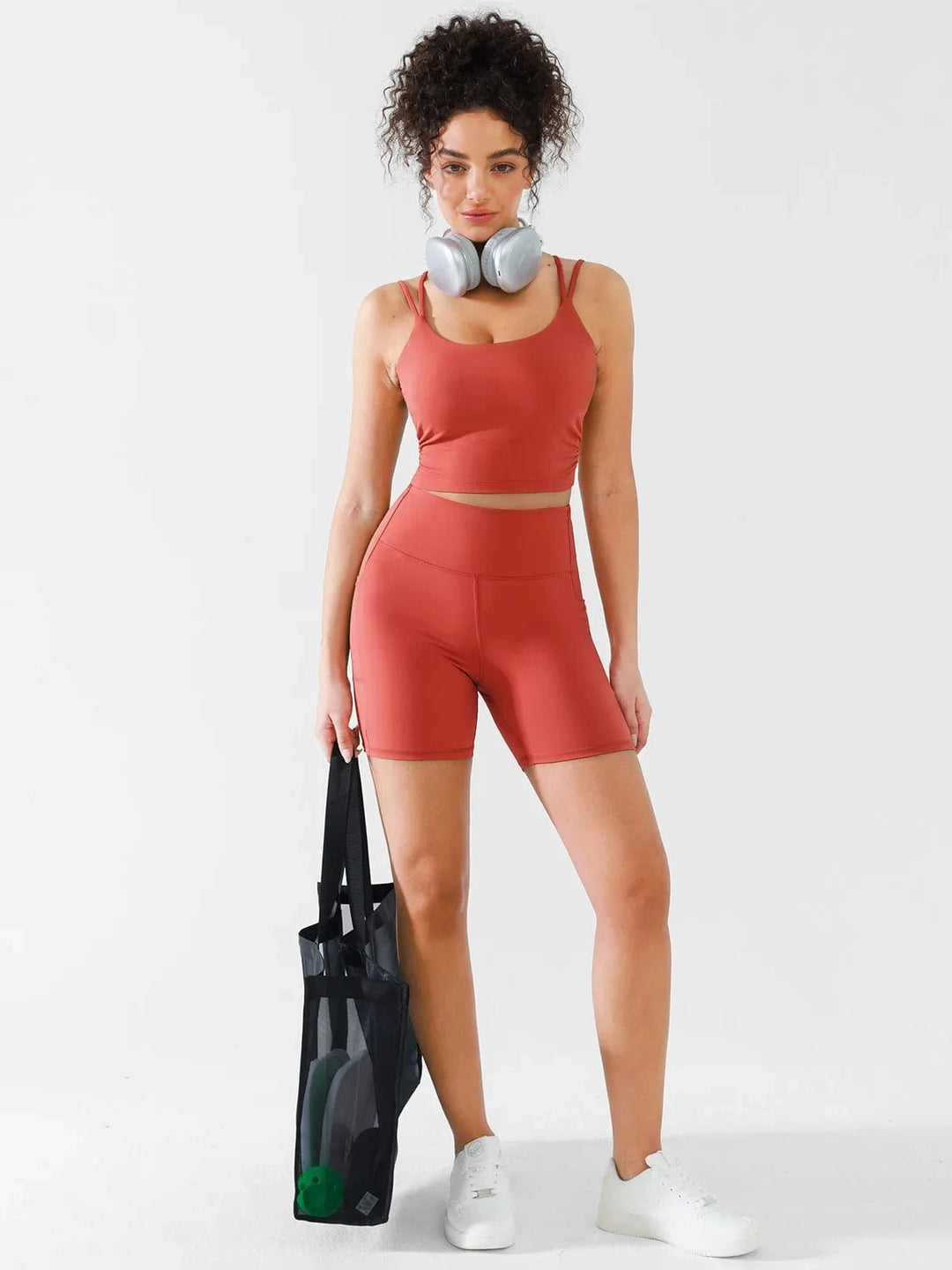BRXL® Open Back Strappy Criss Cross Sports Bra