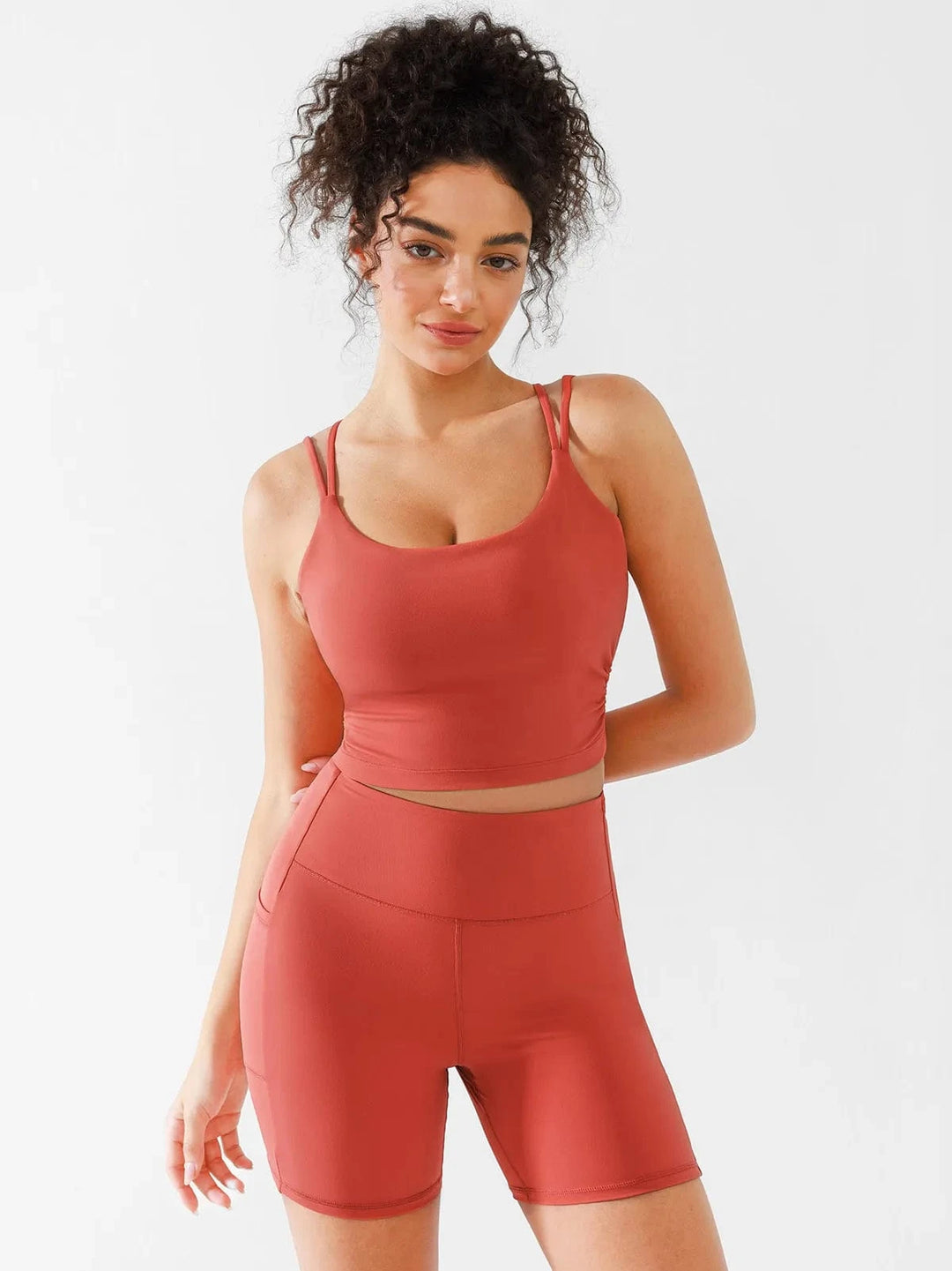 BRXL® Open Back Strappy Criss Cross Sports Bra