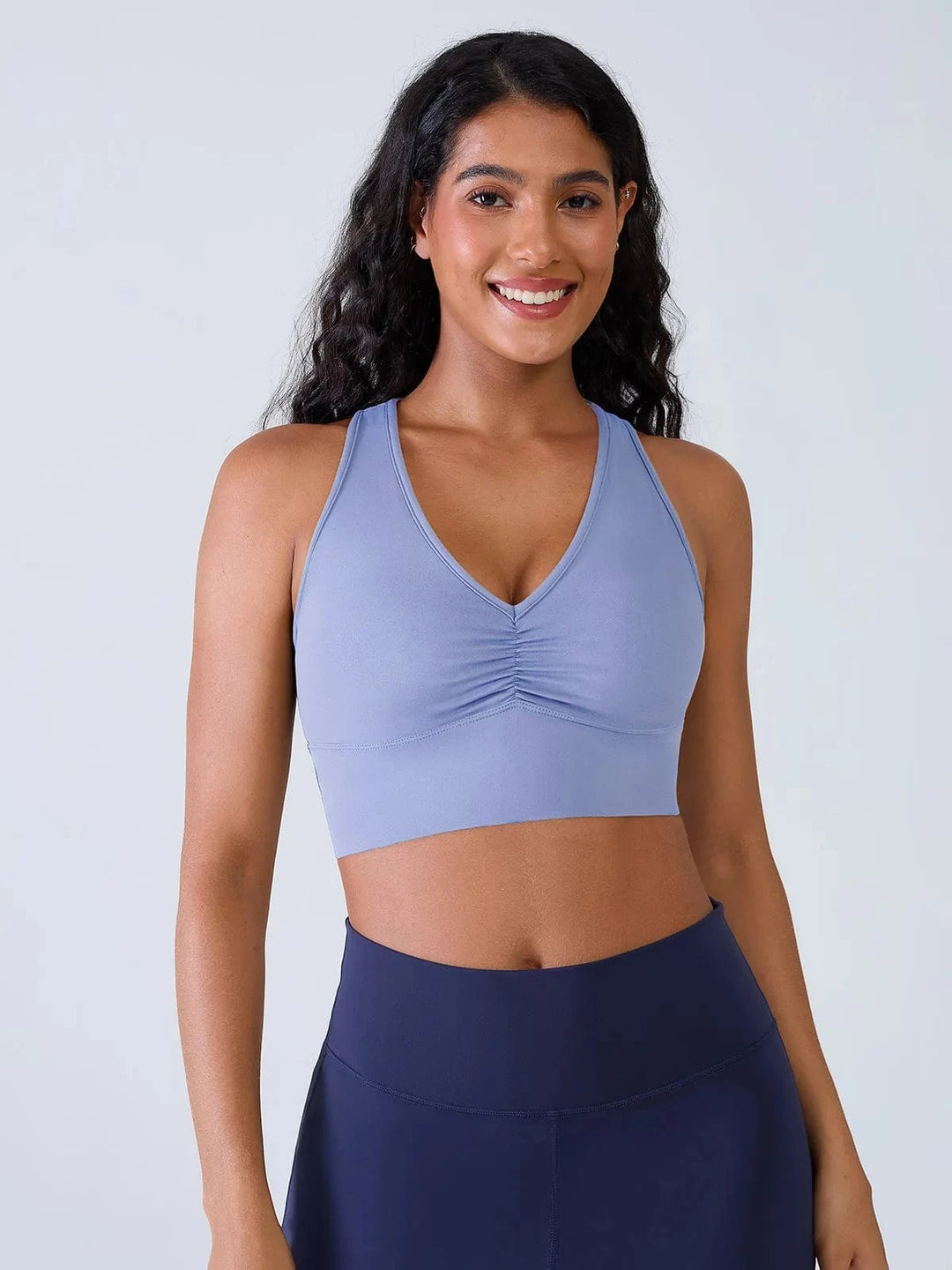 BRXL® Racerback V Neck Yoga Sports Bra