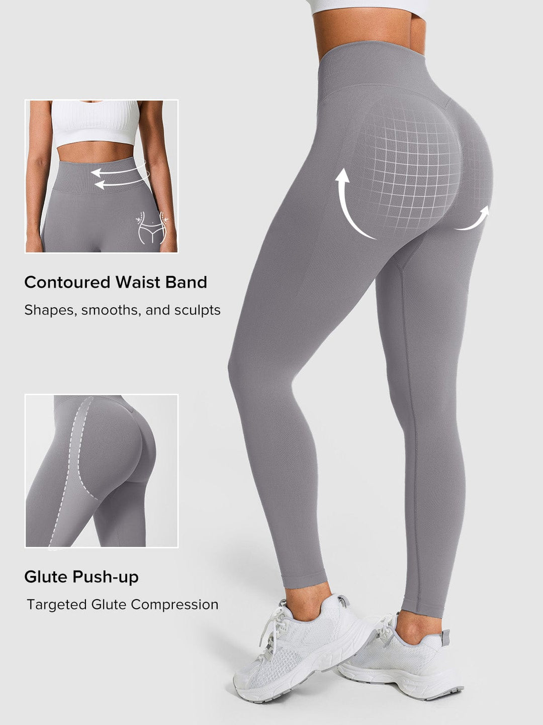 Scrunch Butt Lifting Tummy Control High Waist Workout Leggings