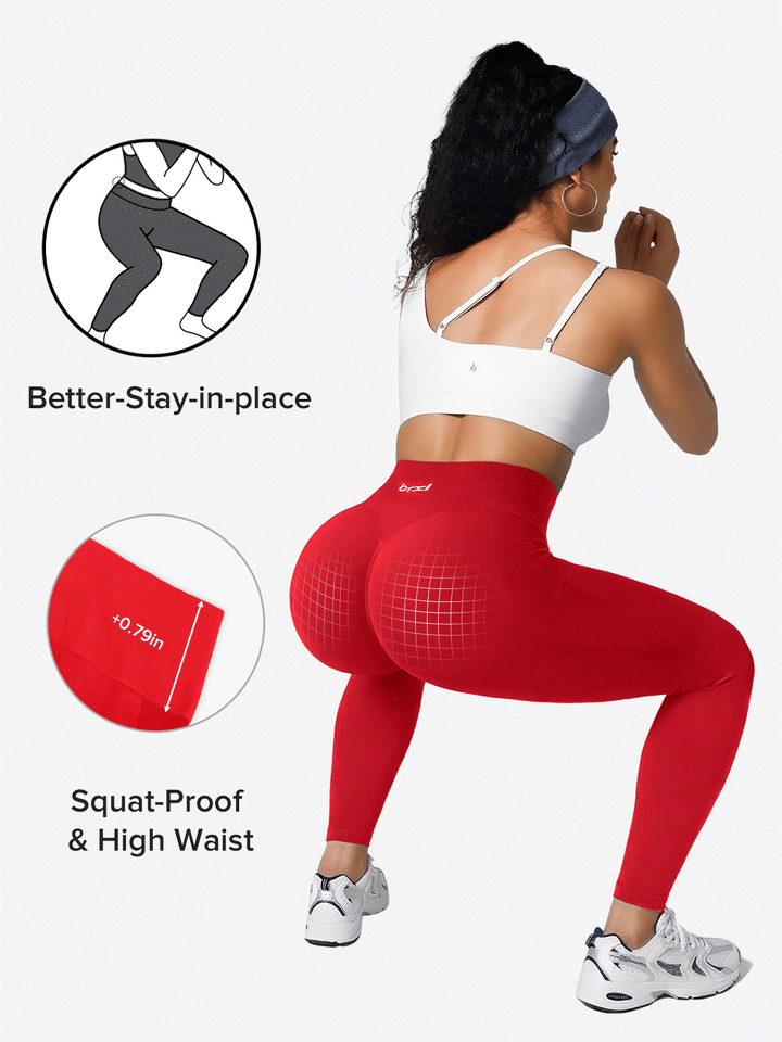 Seamless High Waisted Butt-Lifting Leggings