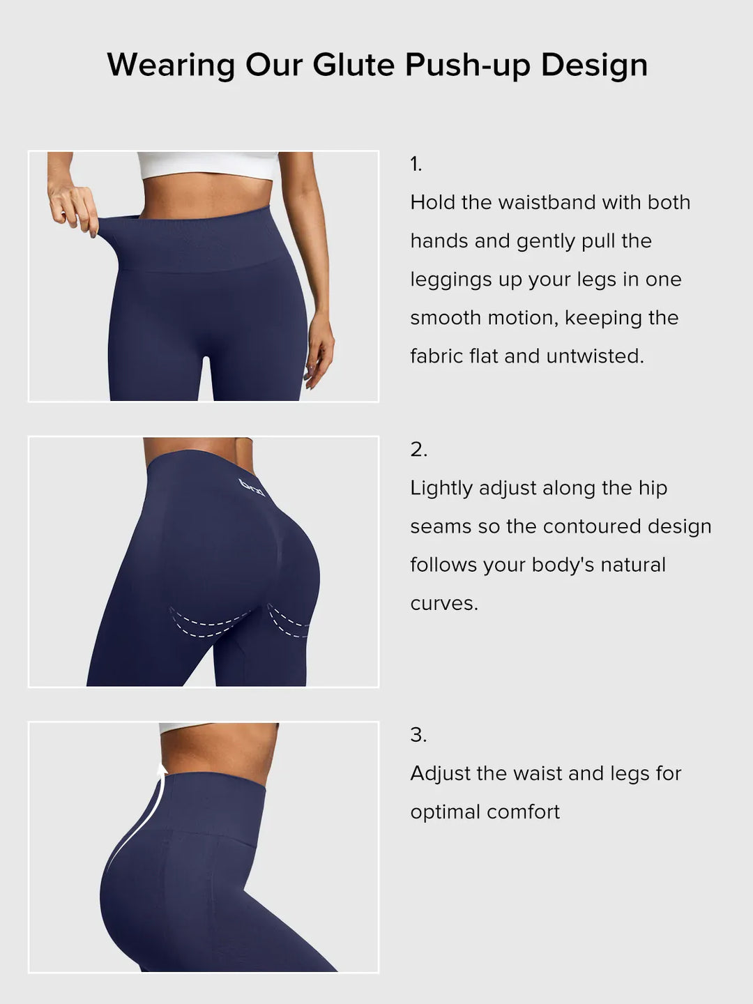 Seamless High Waisted Tummy Control Butt-Lifting Leggings
