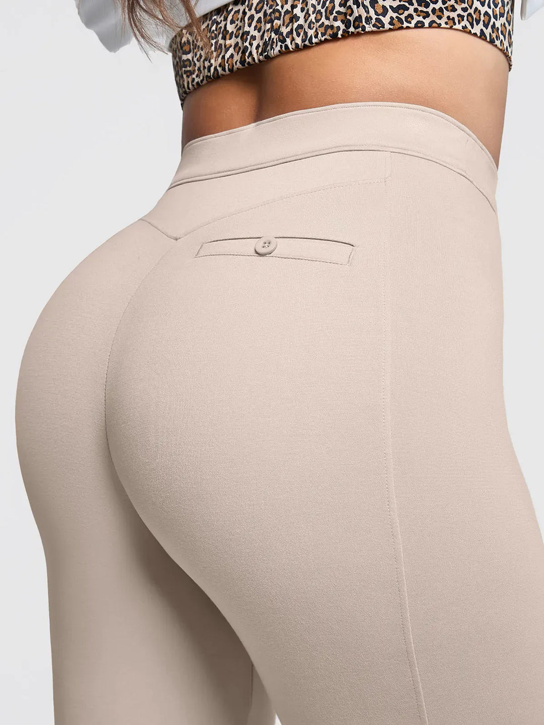 Shapewear Freedom Tummy Control Ponte Flare-Leg Pants