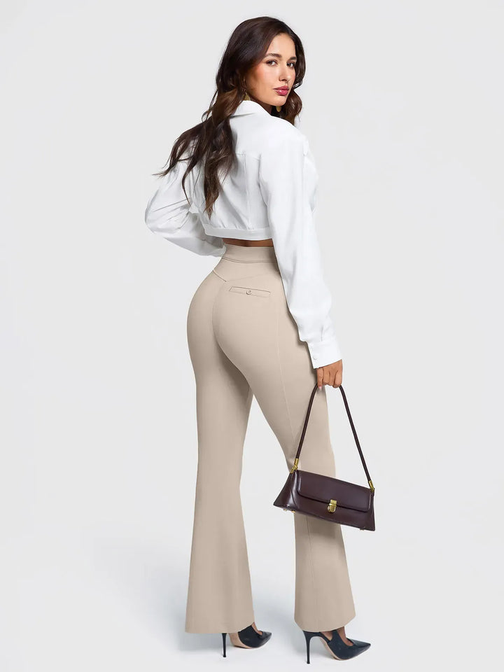 Shapewear Freedom Tummy Control Ponte Flare-Leg Pants