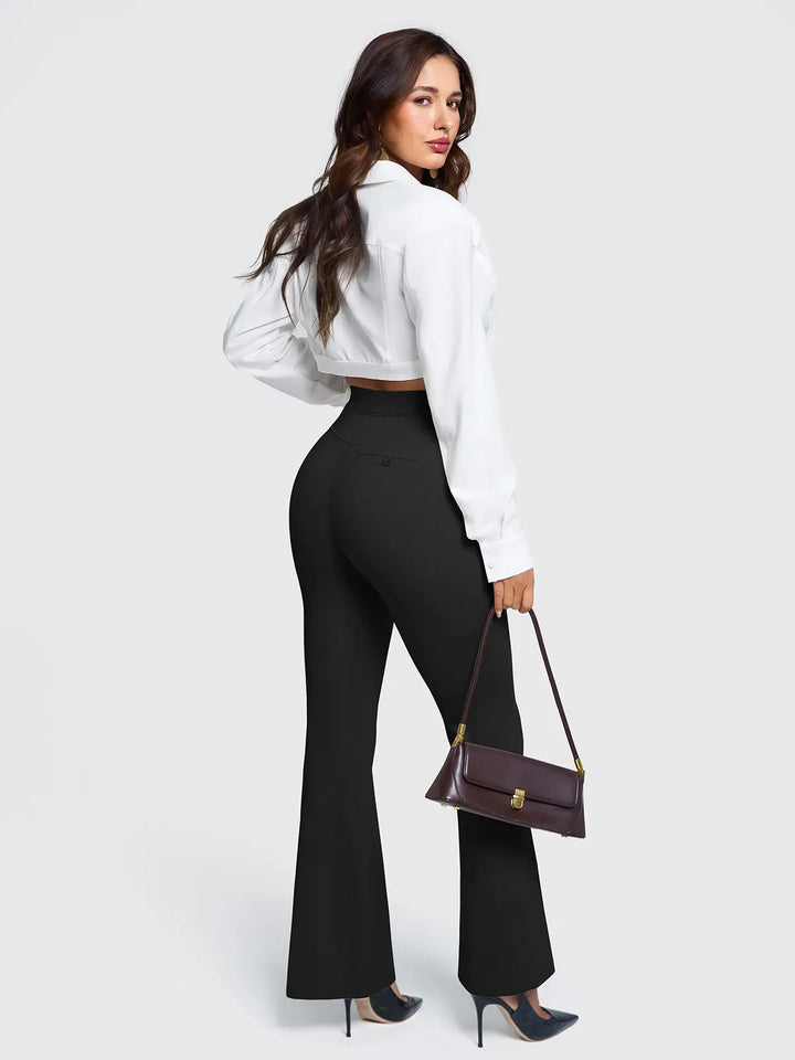 Shapewear Freedom Tummy Control Ponte Flare-Leg Pants