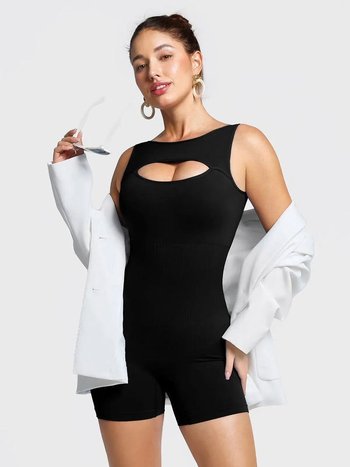 Shapewear Seamless Tummy Control Cut-Out Romper