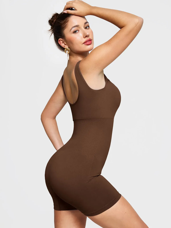 Shapewear Seamless Tummy Control Cut-Out Romper