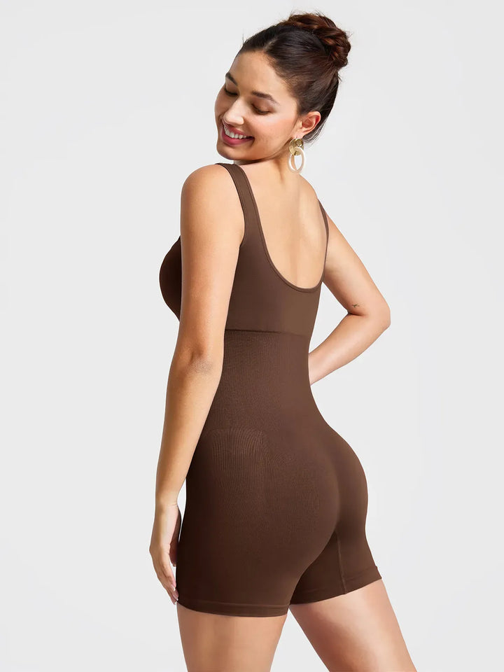 Shapewear Seamless Tummy Control Cut-Out Romper