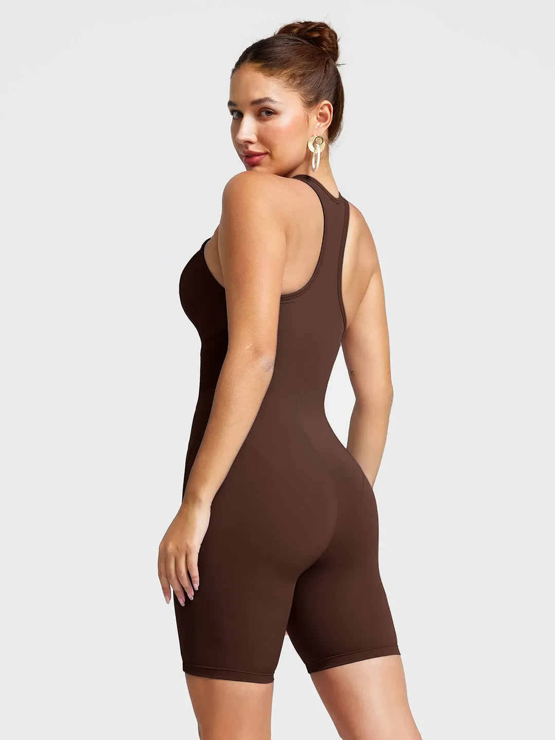Slimming Racerback Tummy Control Romper