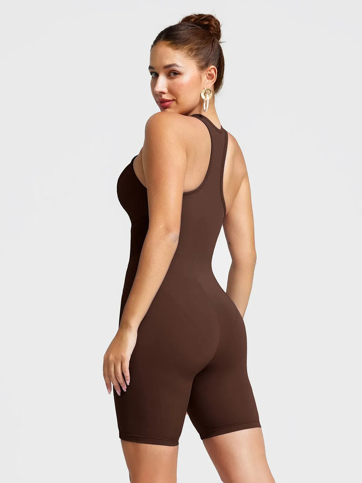 Slimming Racerback Tummy Control Romper