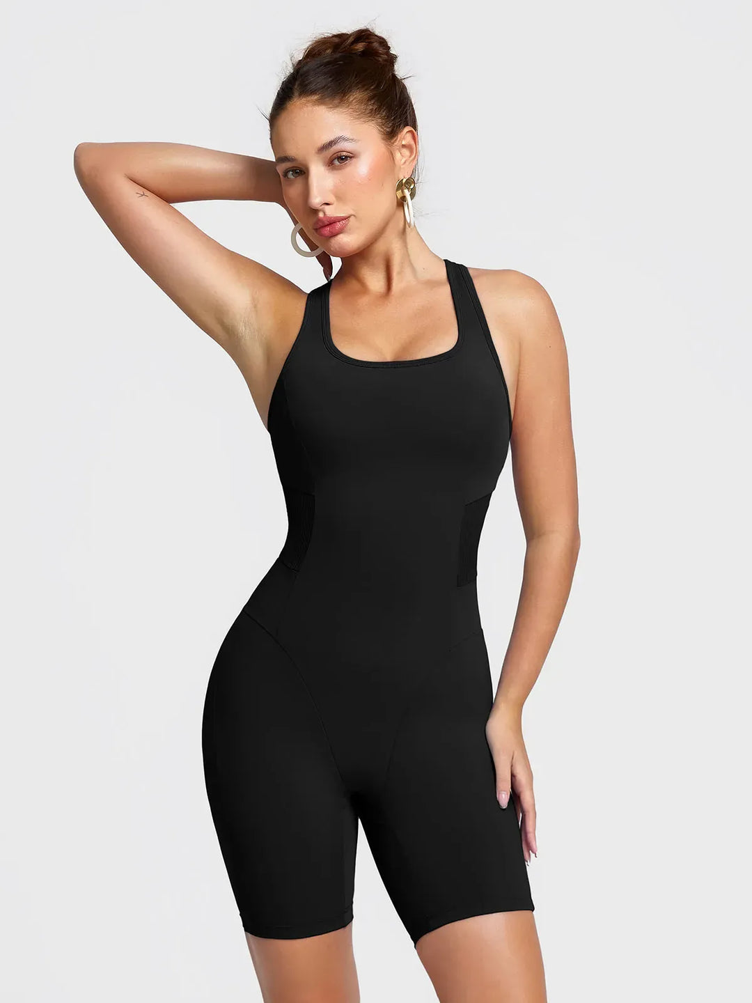 Slimming Racerback Tummy Control Romper
