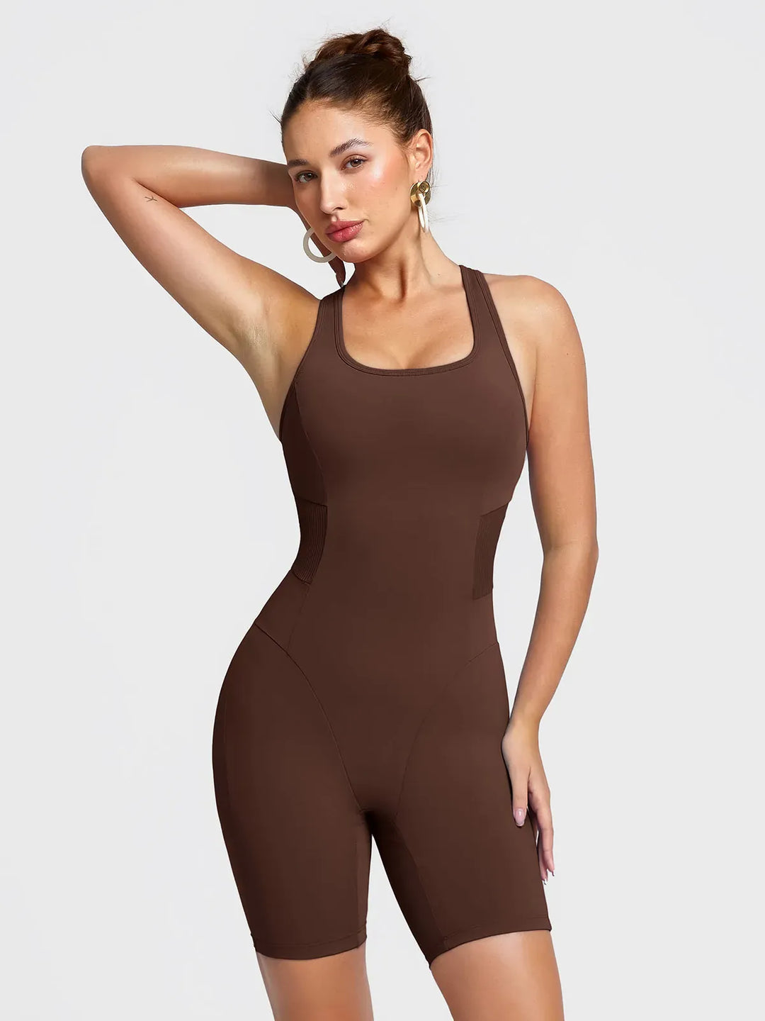Slimming Racerback Tummy Control Romper