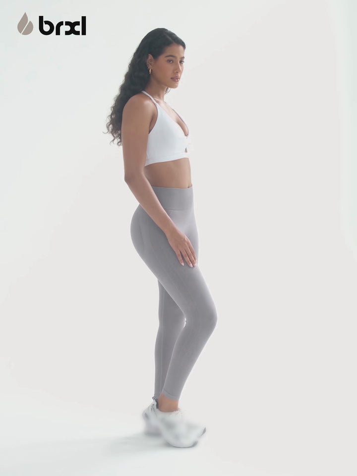 Seamless Butt Scrunch Spandx Leggings With Tummy Control