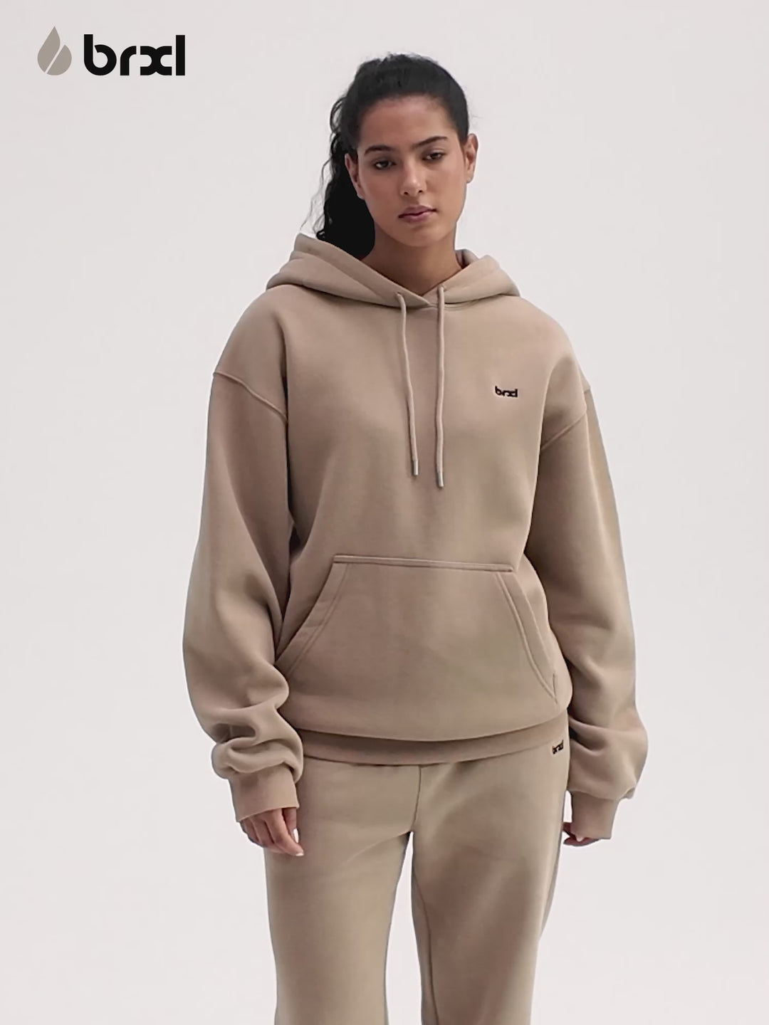 Oversized Travel Pullover Hoodie with Headphone Slot