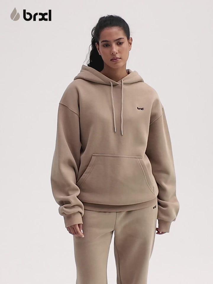 Oversized Travel Pullover Hoodie with Headphone Slot