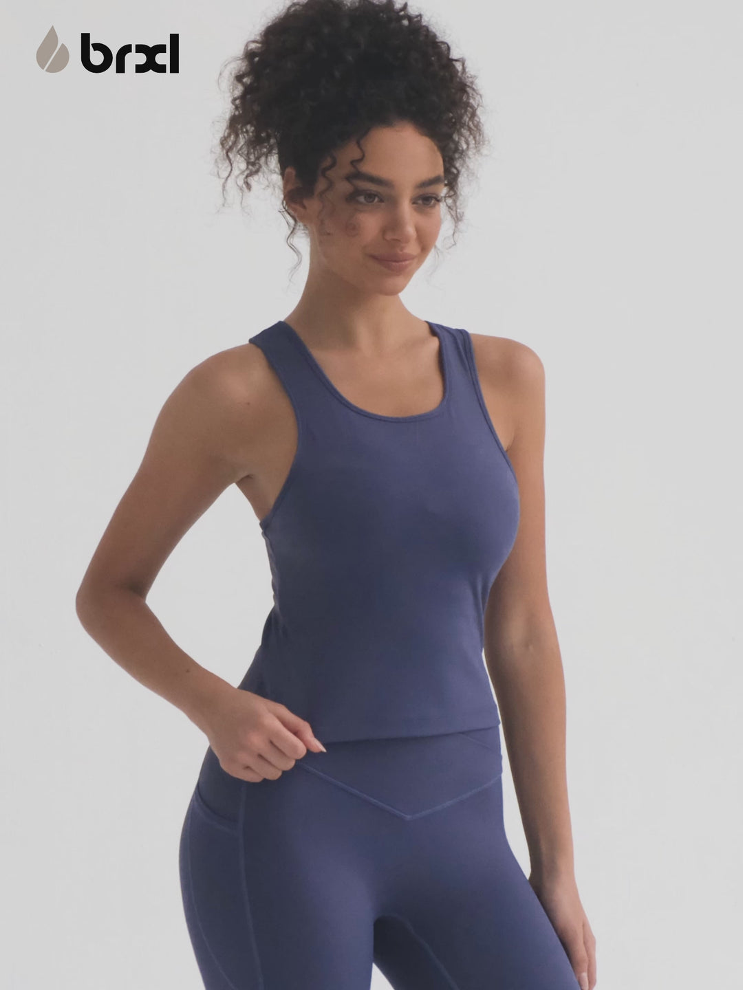 BrxlZero™ Yoga Racerback Tank Tops